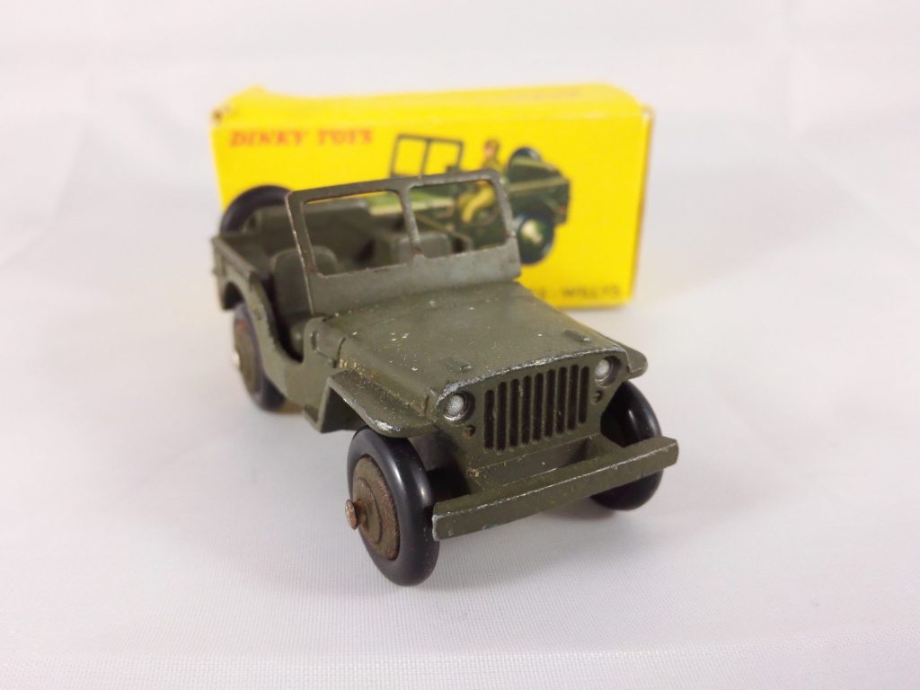 Hotchkiss-Willys Jeep - Dinky Toys - 80B