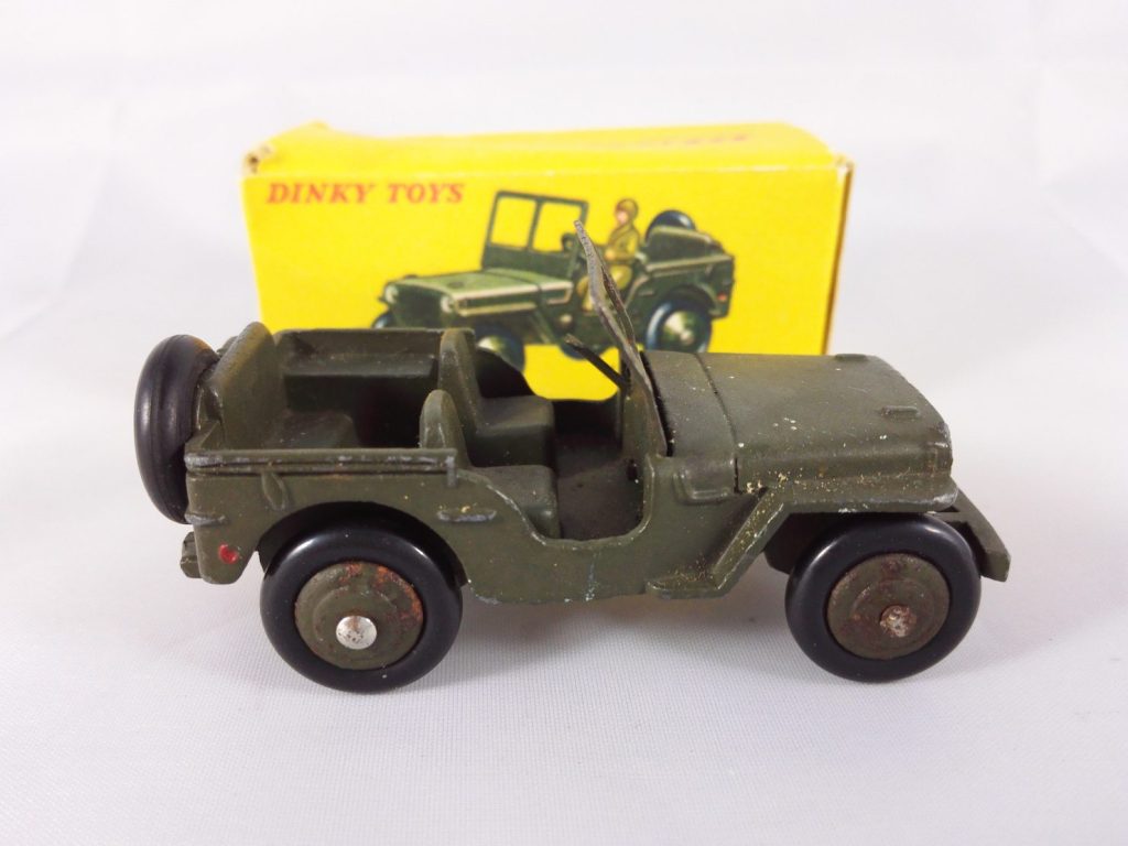 Hotchkiss-Willys Jeep - Dinky Toys - 80B