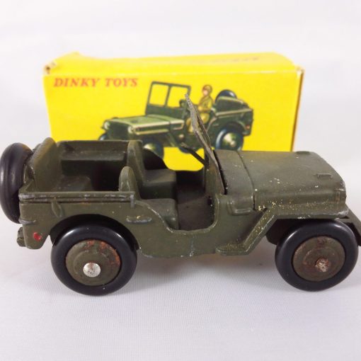 Hotchkiss-Willys Jeep - Dinky Toys - 80B