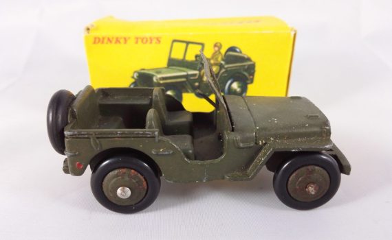 Hotchkiss-Willys Jeep - Dinky Toys - 80B