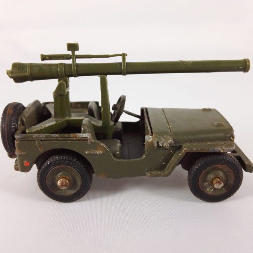 Hotchkiss-Willys Jeep avec Canon 106 SR - Dinky Toys - 829